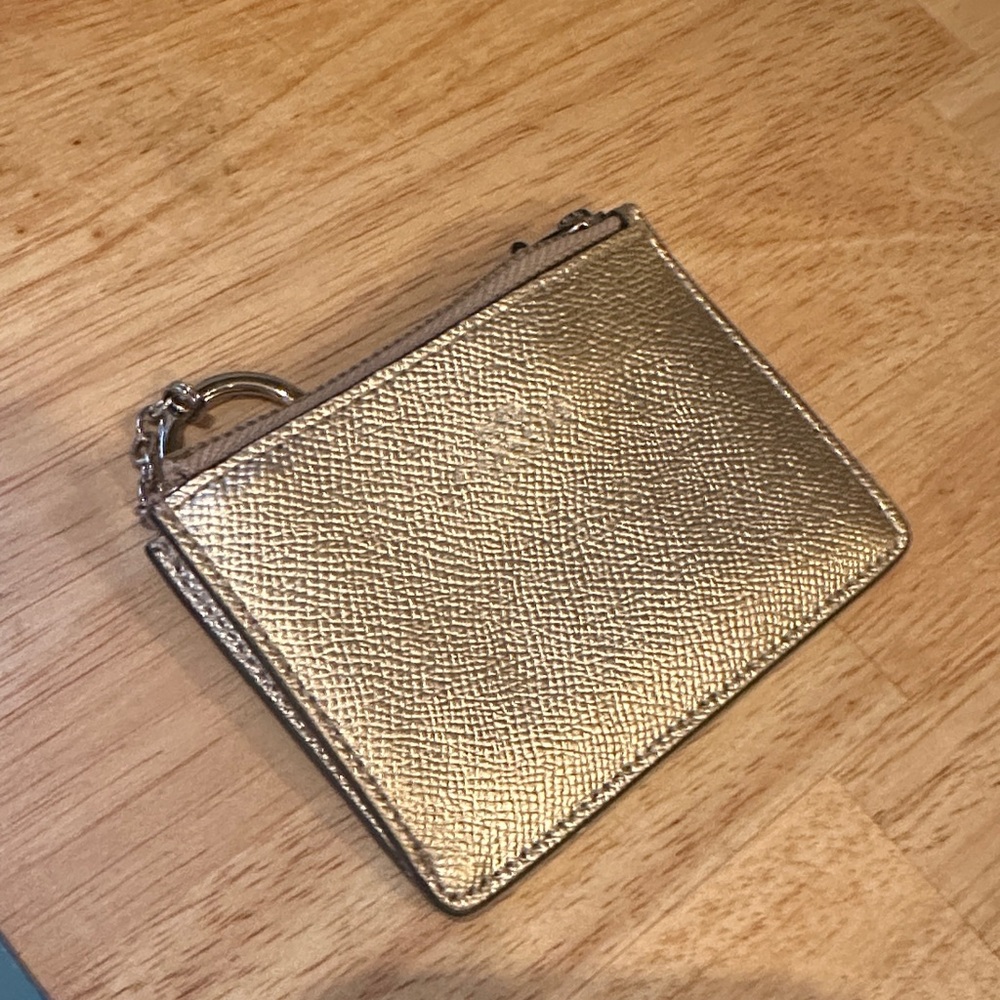 Coach Gold Wallet